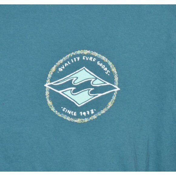 Billabong Men's Cotton T-Shirt Size S Crewneck Hawaiian Summer Surfing Casual - Picture 3 of 8